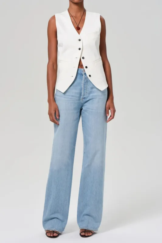 Annina High Rise Wide Leg 30" sold by Hills Dry Goods