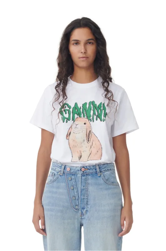 Jersey Graphic Bunny Tee sold by Hills Dry Goods
