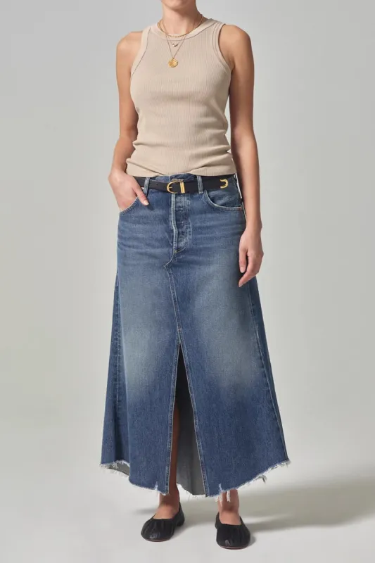 Mina Reworked Skirt sold by Hills Dry Goods