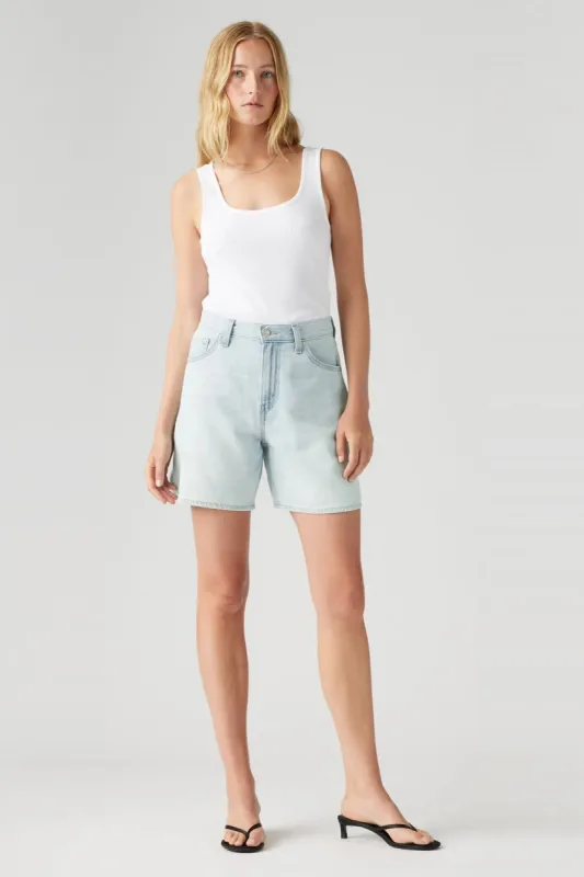 High Rise Baggy Shorts sold by Hills Dry Goods
