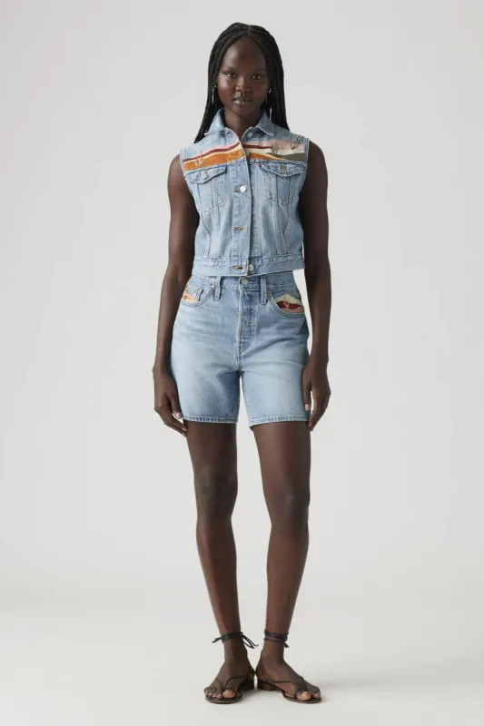 501® Mid Thigh Short sold by Hills Dry Goods