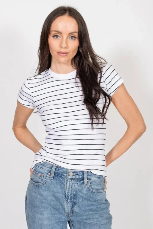 Ribbed Tee sold by Hills Dry Goods