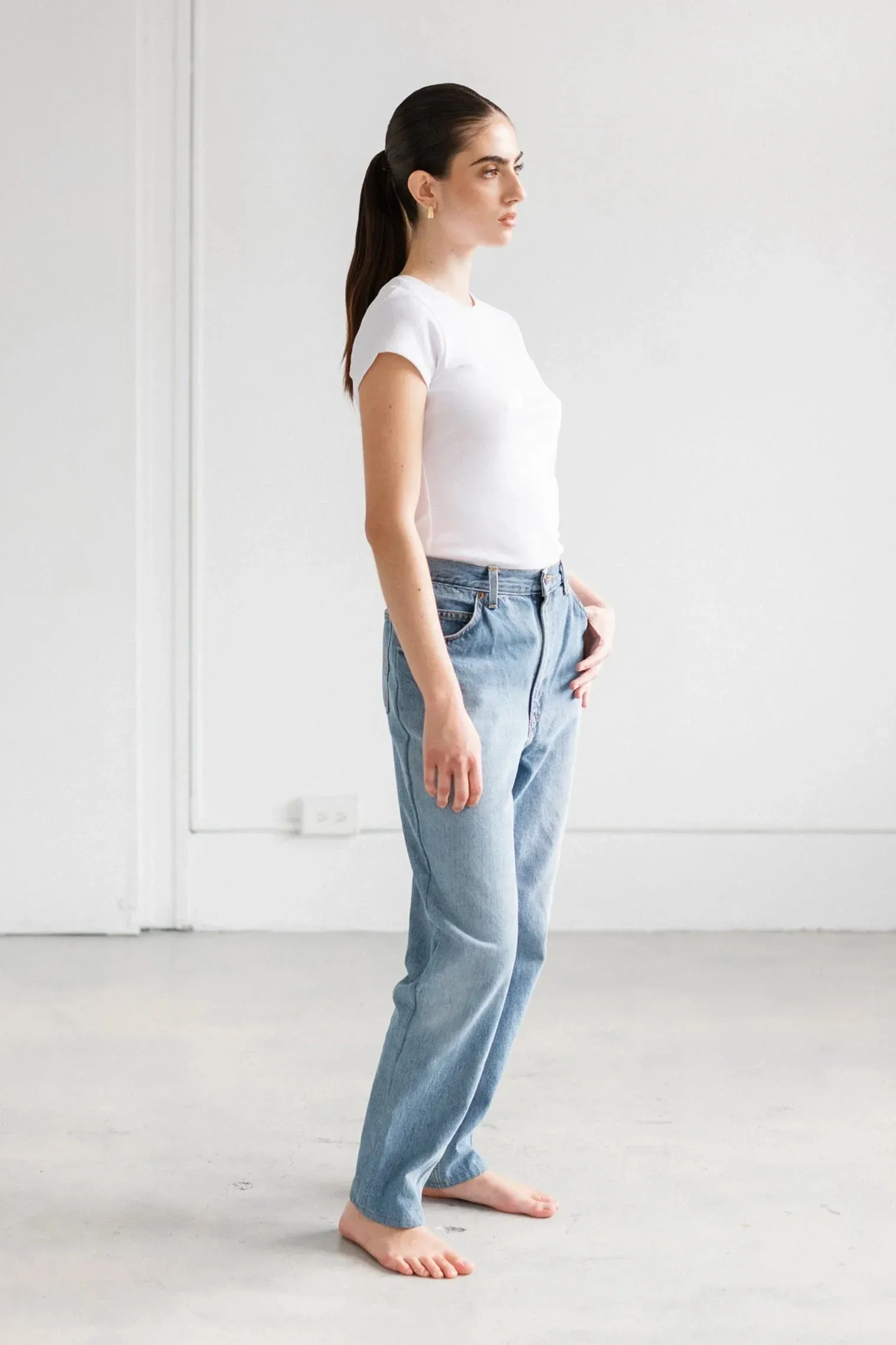 Ribbed Tee sold by Hills Dry Goods product image thumbnail 2