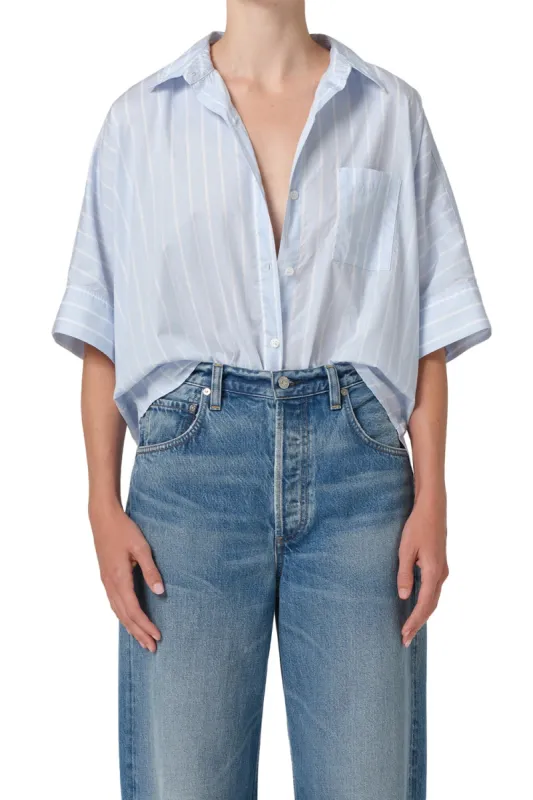 Claire Origami Shirt sold by Hills Dry Goods