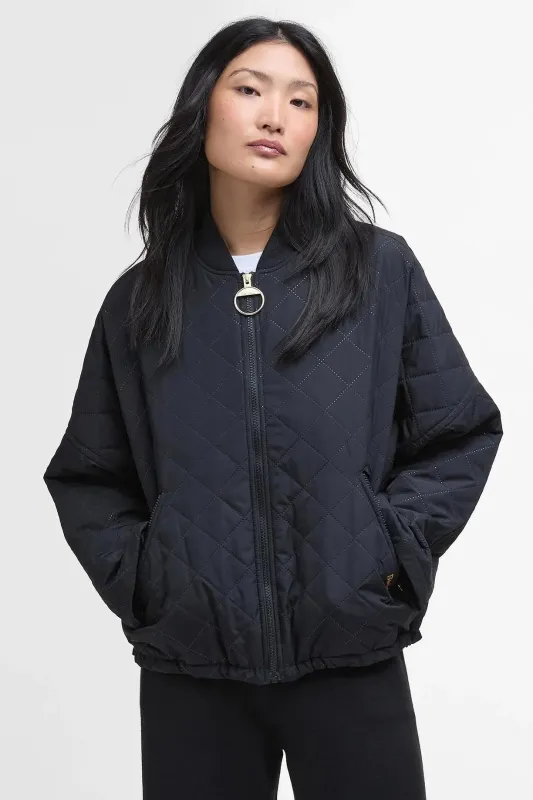 Emlyn Quilted Bomber Jacket sold by Hills Dry Goods