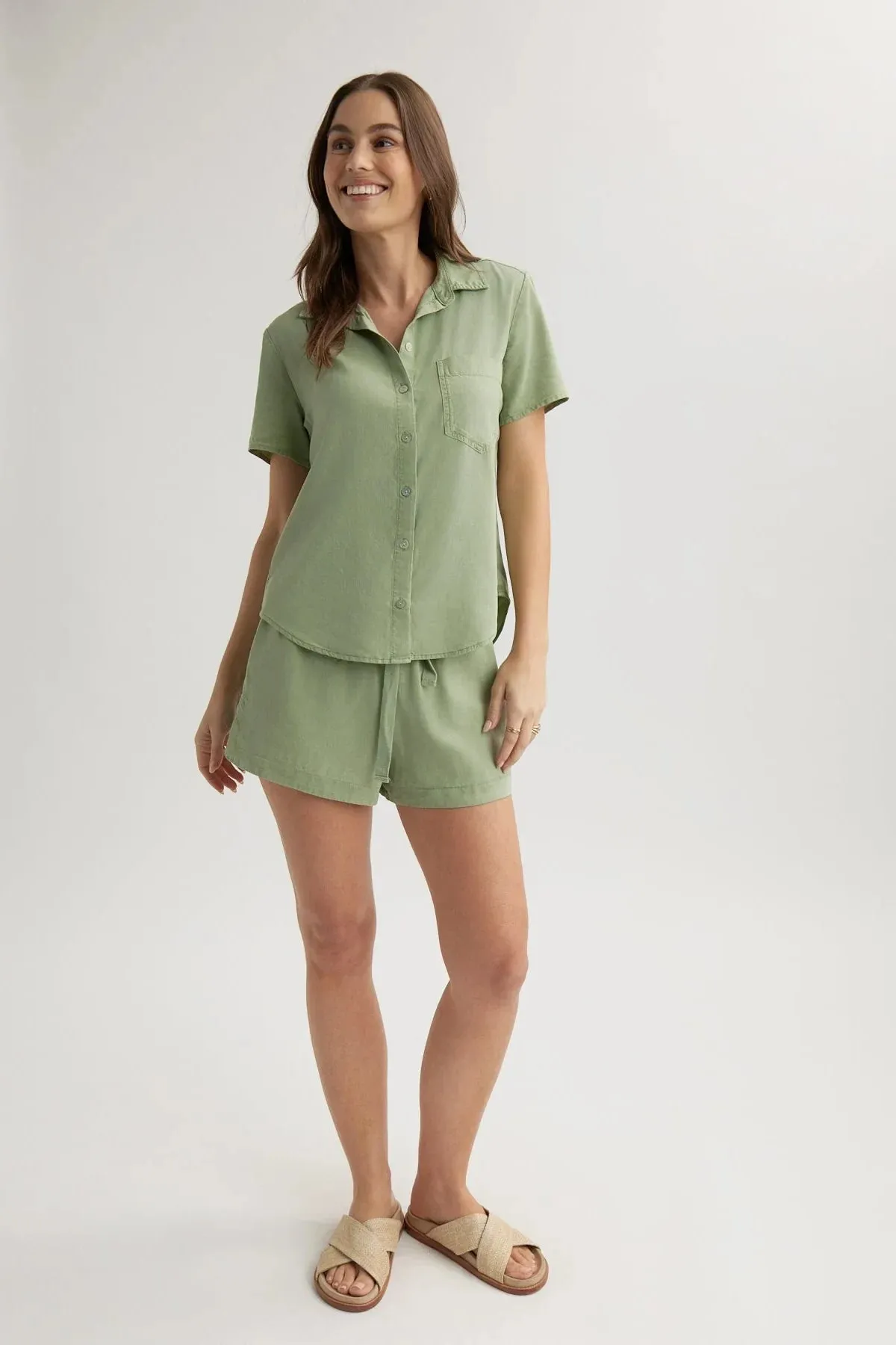 Short Sleeve Pocket Button Down sold by Hills Dry Goods product image thumbnail 3