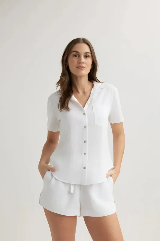 Short Sleeve Pocket Button Down sold by Hills Dry Goods