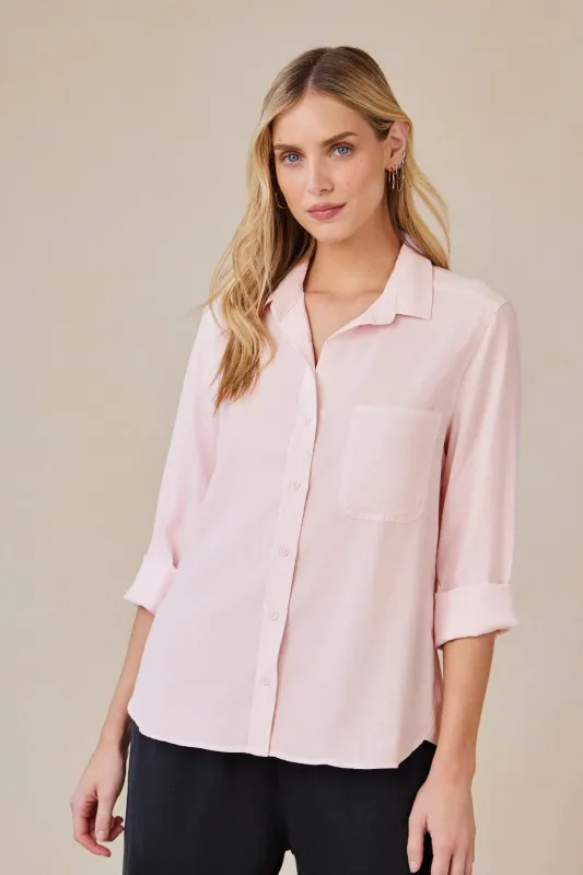 Shirt Tail Button Down sold by Hills Dry Goods