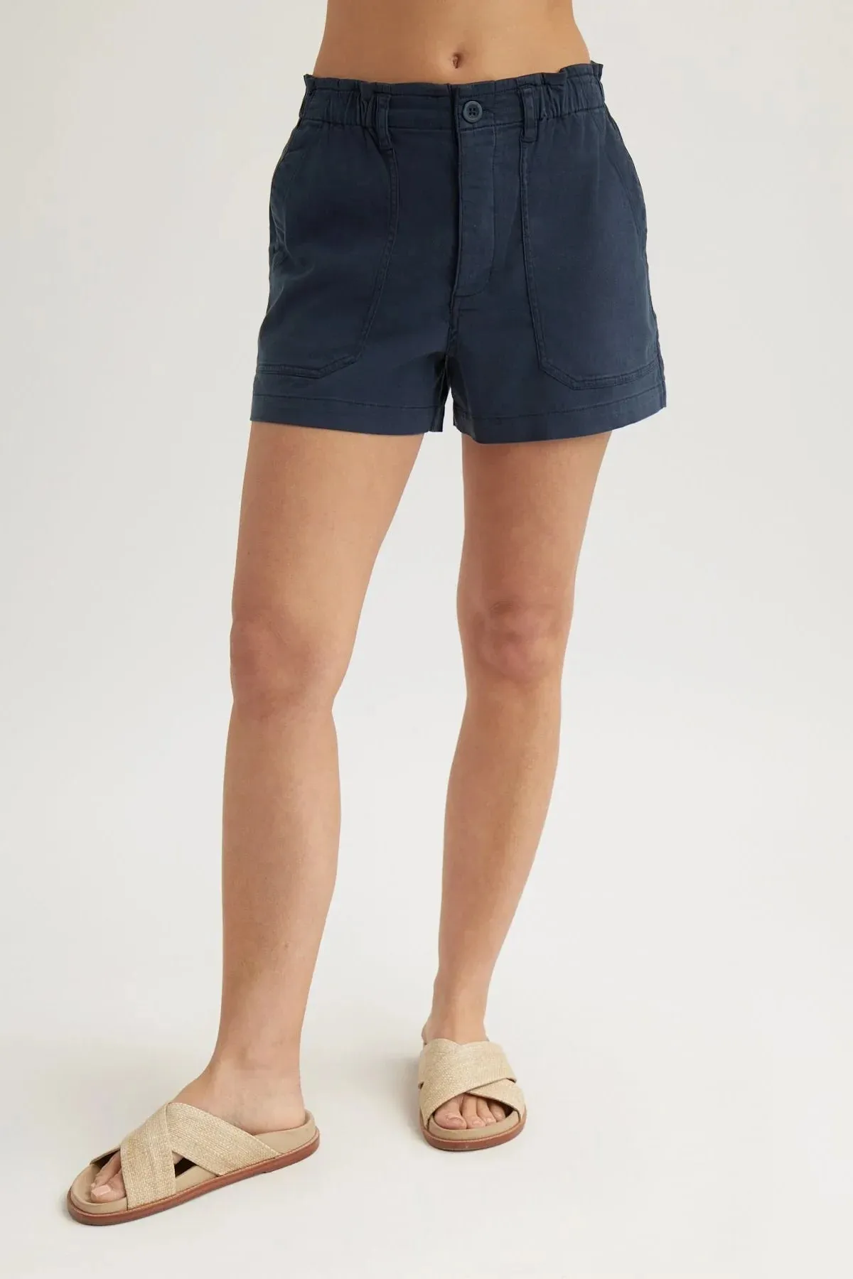 Callie Ruffle Short sold by Hills Dry Goods