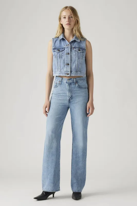 Ribcage Wide Leg Jeans sold by Hills Dry Goods