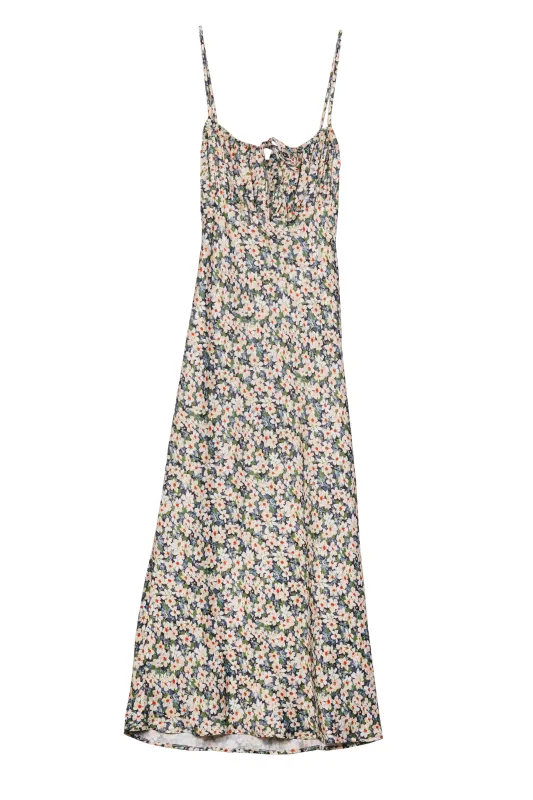 Leo Spaghetti Strap Midi Dress sold by Hills Dry Goods