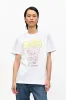 White Basic Cotton Jersey Teddy Relaxed T-shirt sold by Hills Dry Goods
