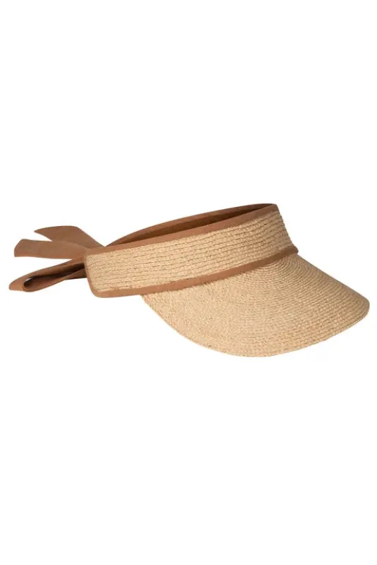 Linen Visor sold by Hills Dry Goods