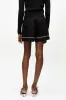 Black Cotton Poplin Shorts sold by Hills Dry Goods