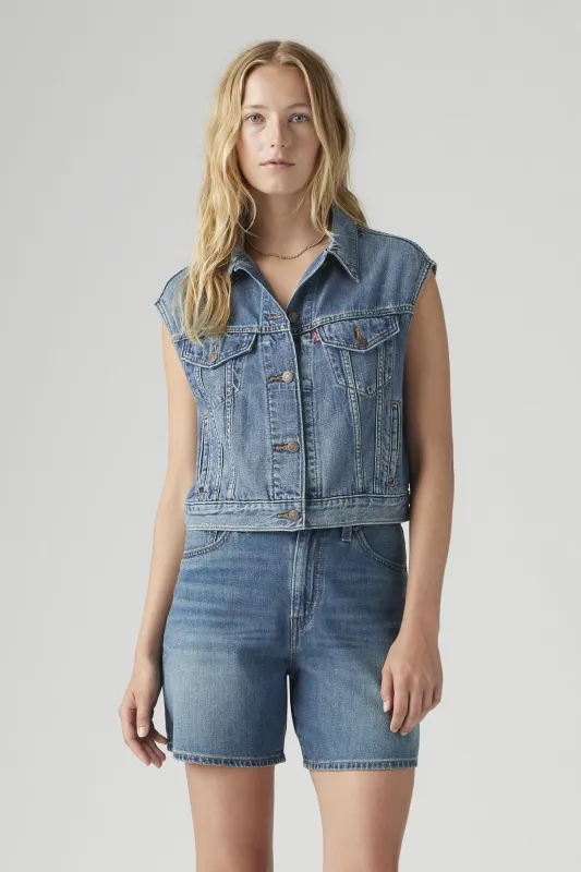 Shrunken 90's Vest sold by Hills Dry Goods