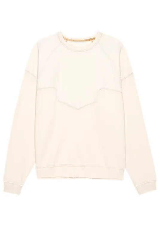 The Western Slouched Sweatshirt sold by Hills Dry Goods