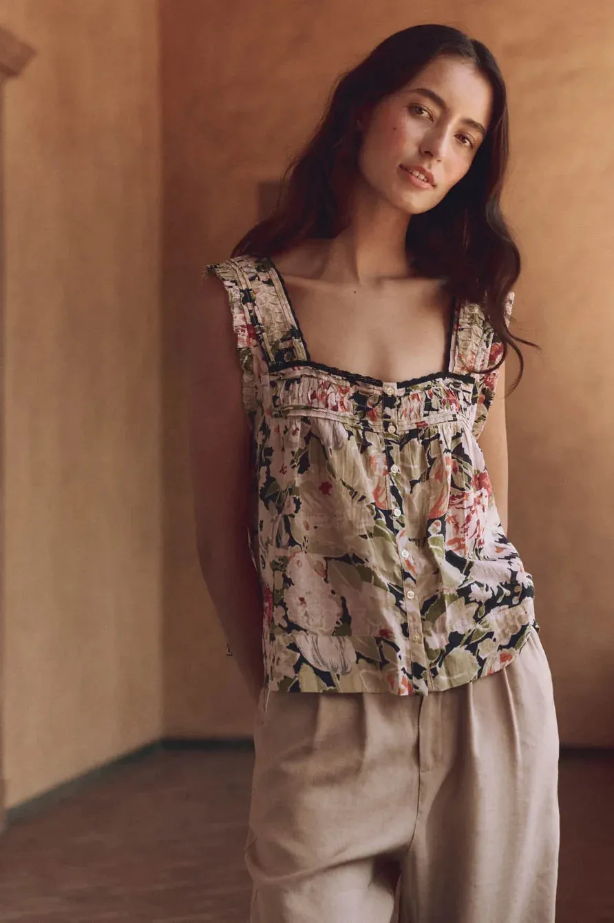 The Victorian Pleat Tank sold by Hills Dry Goods product image thumbnail 2