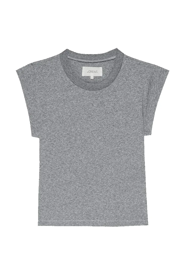 The Peak Shoulder Tee sold by Hills Dry Goods