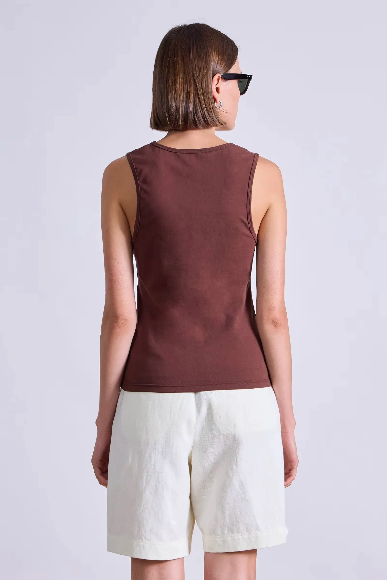 Uri Low Cut Tank sold by Hills Dry Goods product image thumbnail 3