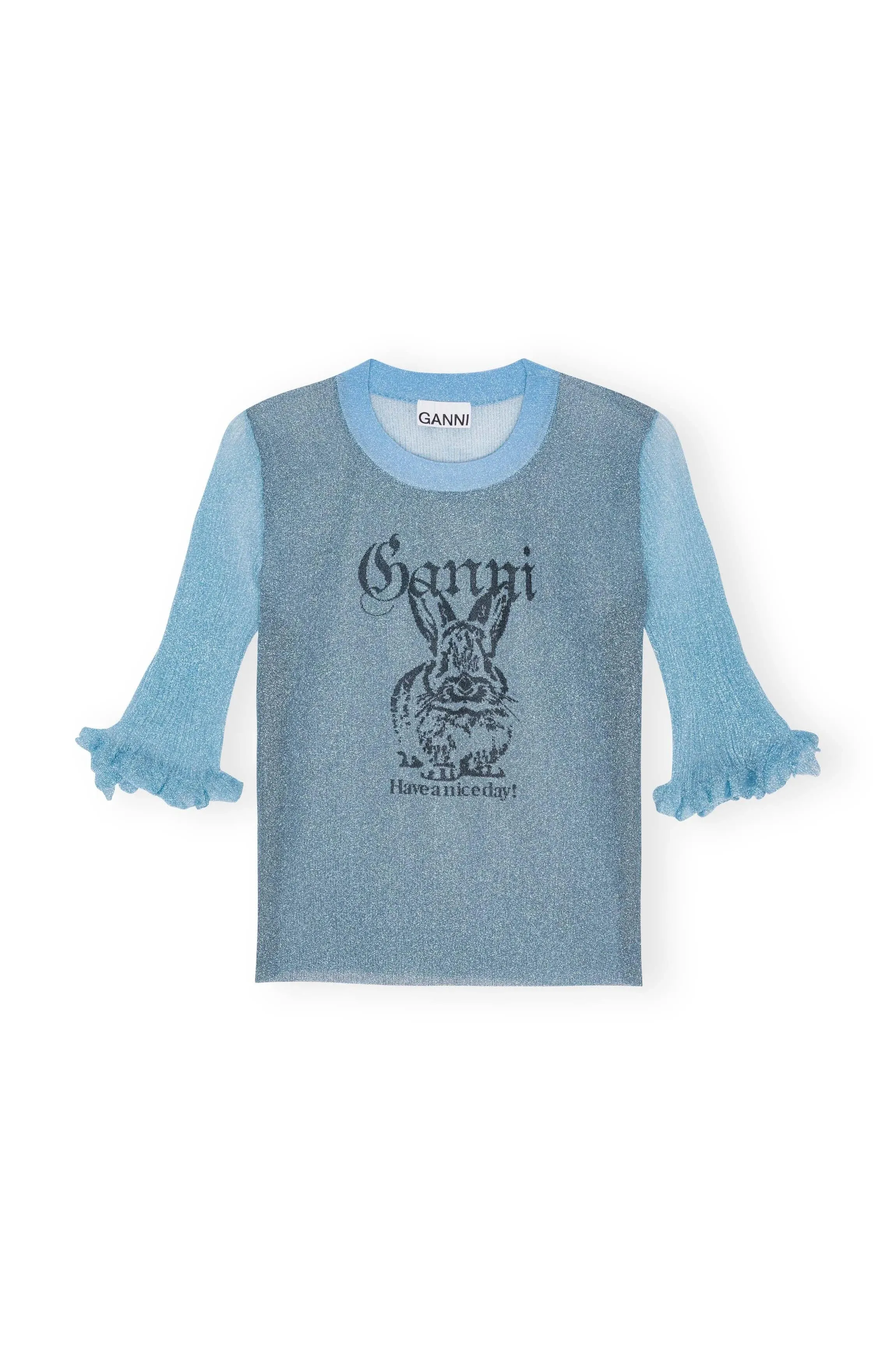 Sheer Jacquard Top sold by Hills Dry Goods product image thumbnail 5