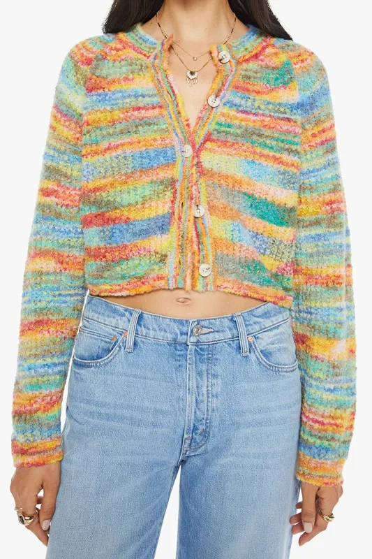 The Raglan Crop Cardigan sold by Hills Dry Goods