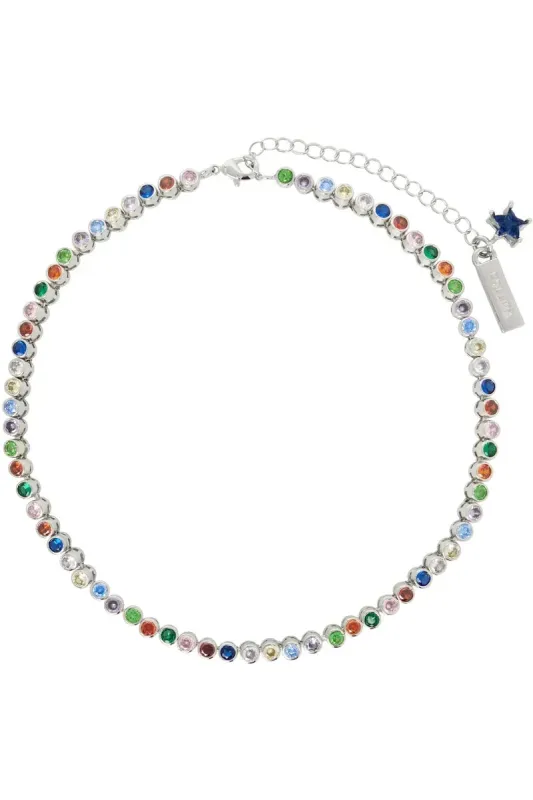 Tennis Necklace made by Collina Strada