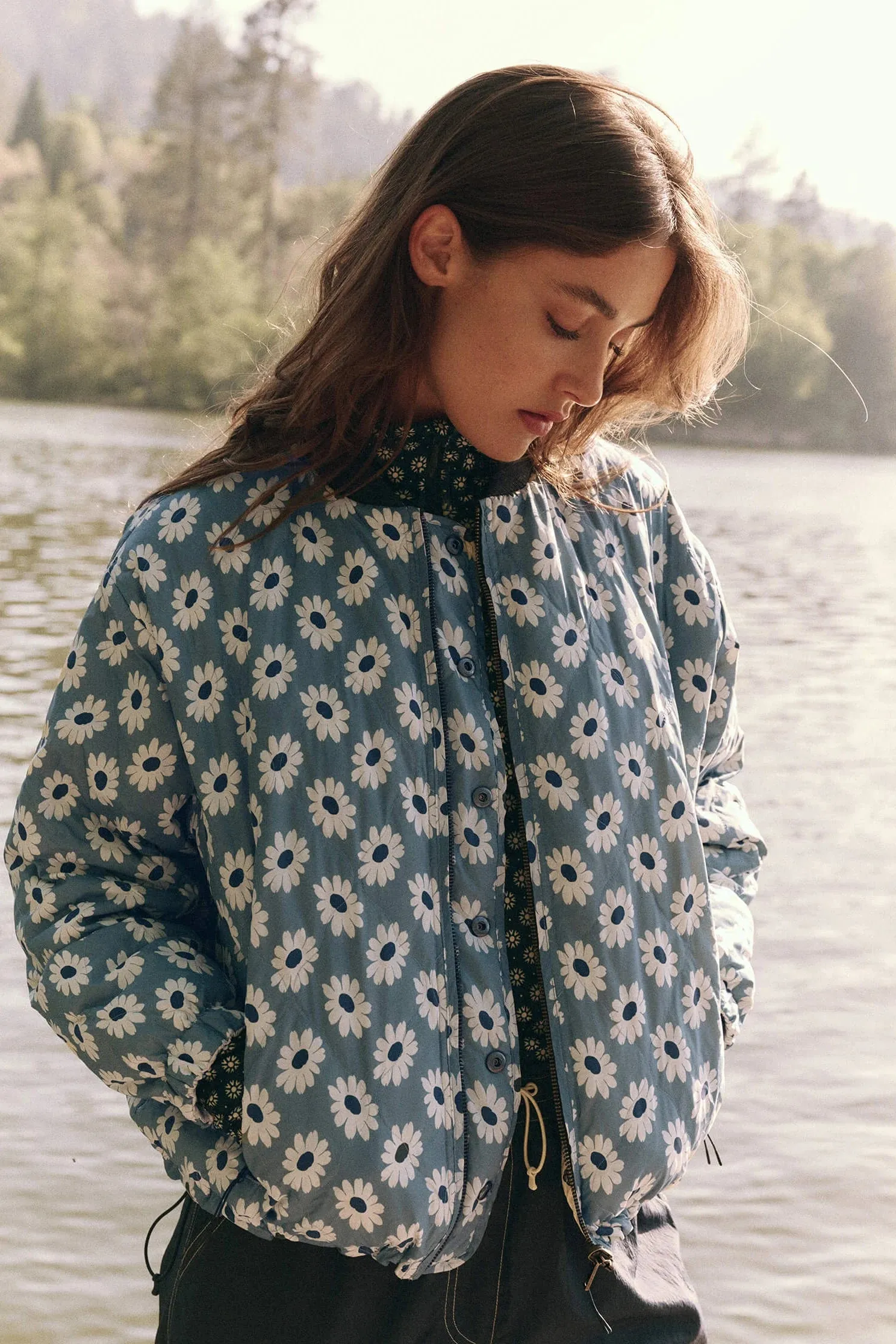 The Reversible Ultra Light Down Puffer sold by Hills Dry Goods