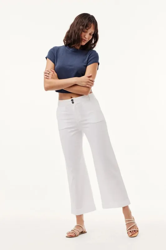 Saige Wide Leg Crop sold by Hills Dry Goods