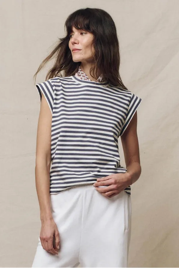 The Peak Shoulder Tee sold by Hills Dry Goods