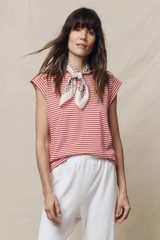 The Peak Shoulder Tee sold by Hills Dry Goods