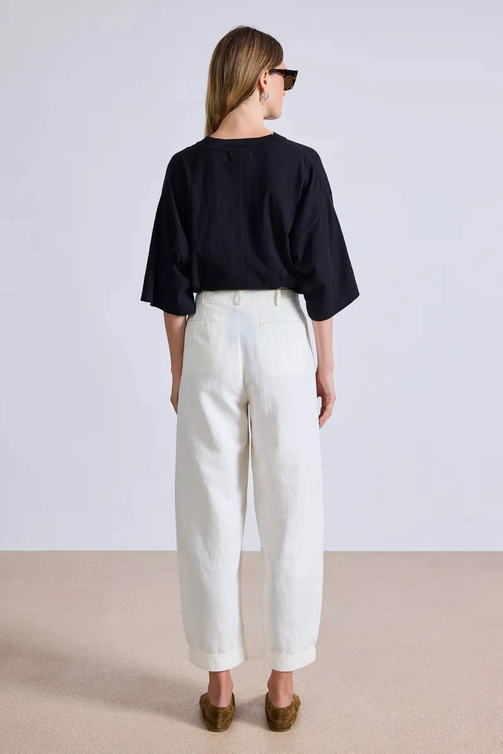 Petite Bari Crop Trouser sold by Hills Dry Goods product image thumbnail 4