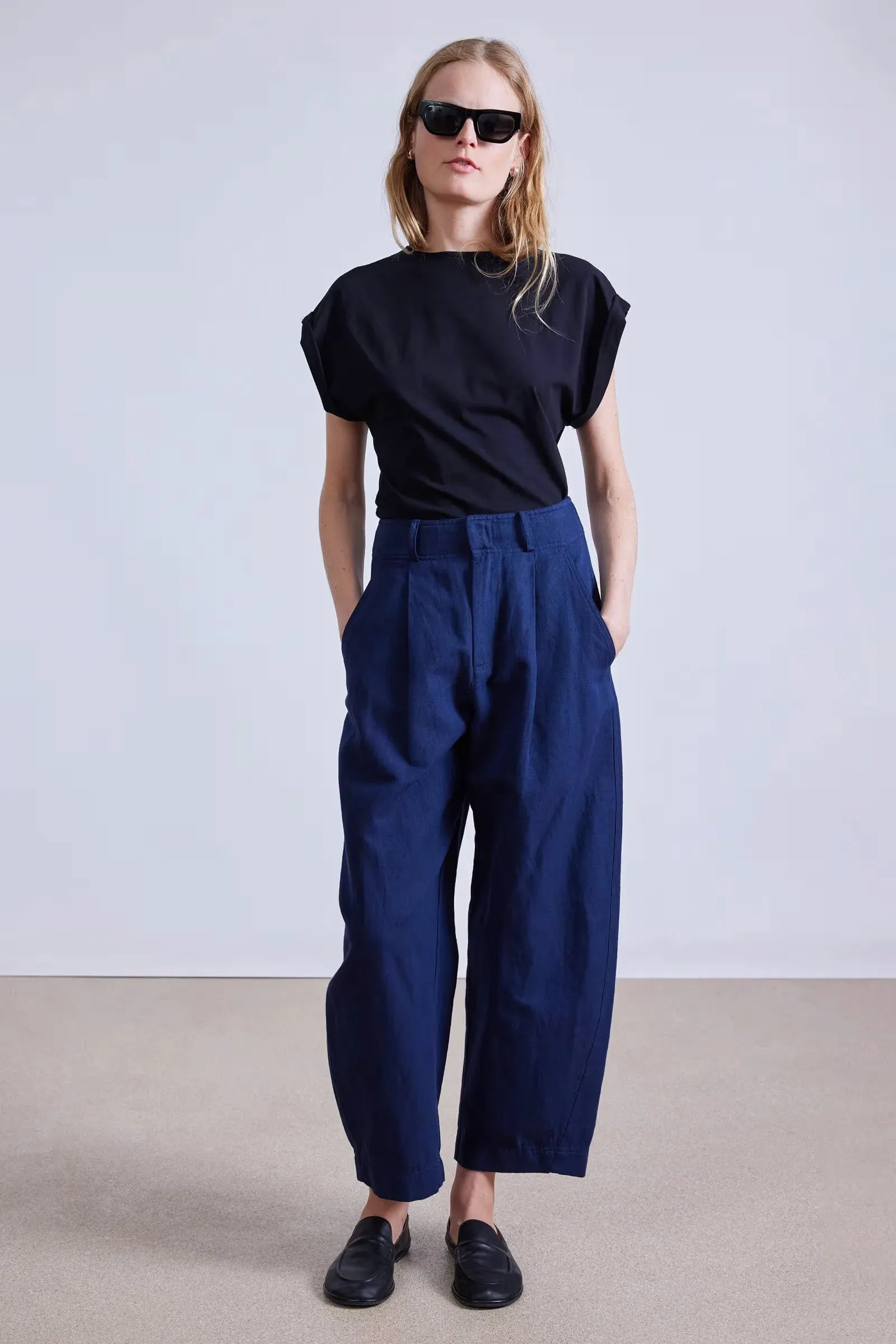 Bari Crop Trouser sold by Hills Dry Goods