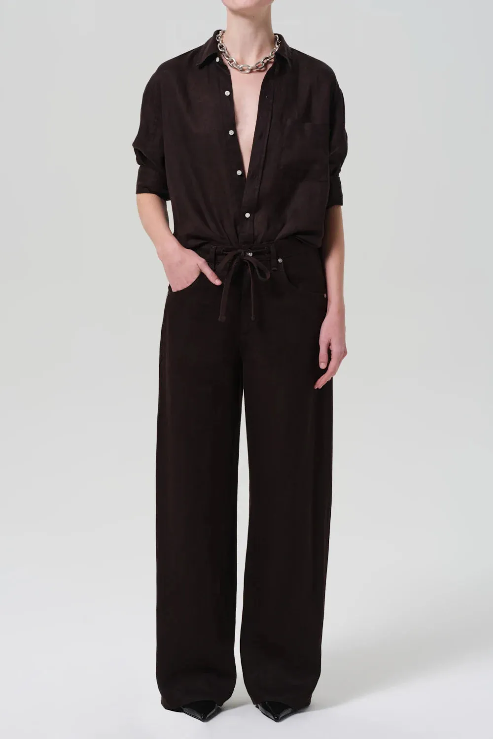 Brynn Drawstring Trouser sold by Hills Dry Goods product image thumbnail 2
