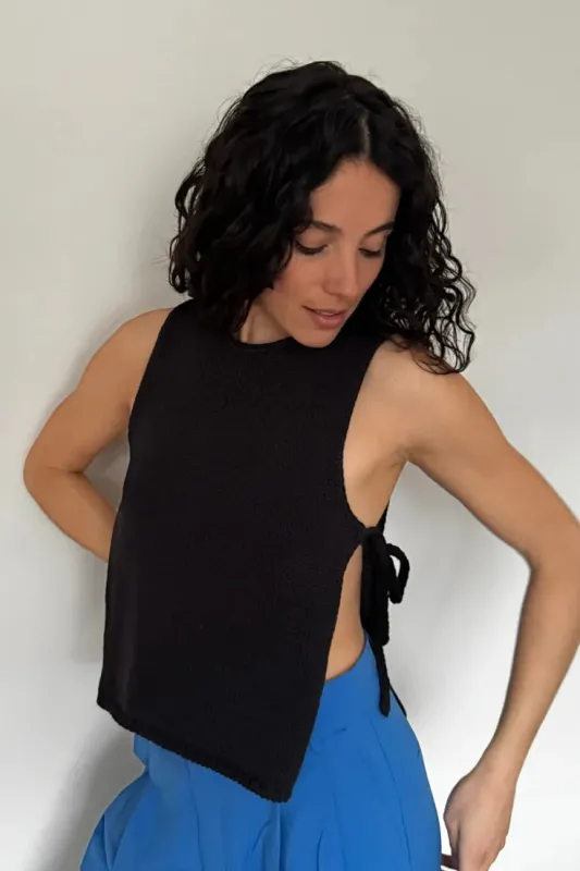 Tie Top sold by Hills Dry Goods