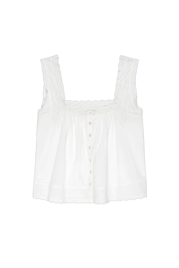 The Eyelet Tank sold by Hills Dry Goods product image thumbnail 5