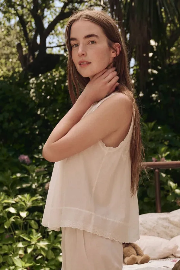 The Eyelet Tank sold by Hills Dry Goods product image thumbnail 3