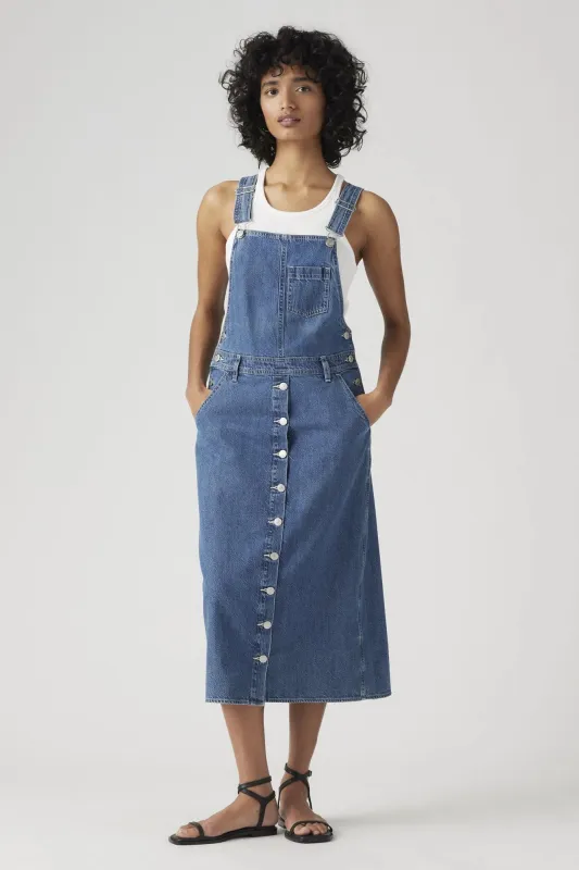 Tico Denim Romper sold by Hills Dry Goods