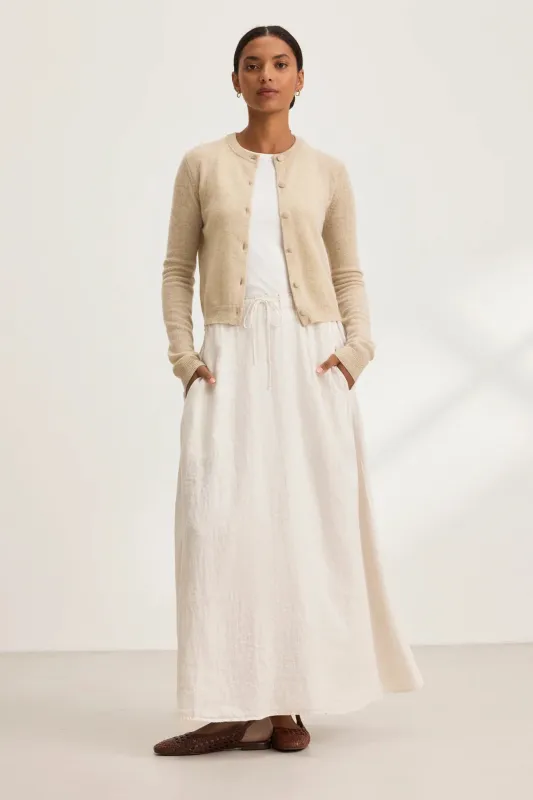 Memphis Linen Skirt sold by Hills Dry Goods