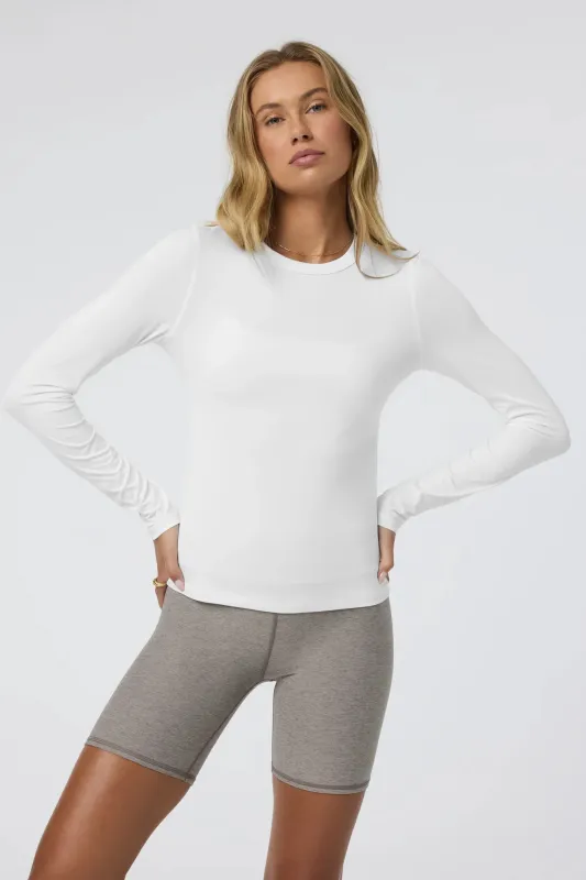 Long Sleeve Lux Crew Tee sold by Hills Dry Goods