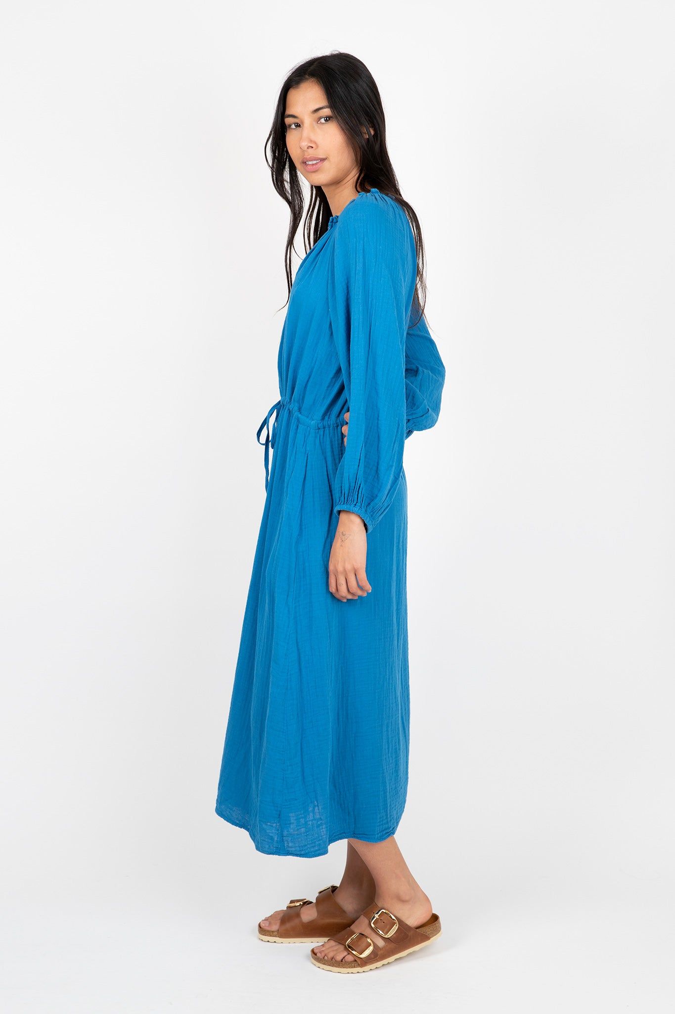 Audrey Cotton Gauze Dress sold by Hills Dry Goods product image thumbnail 3