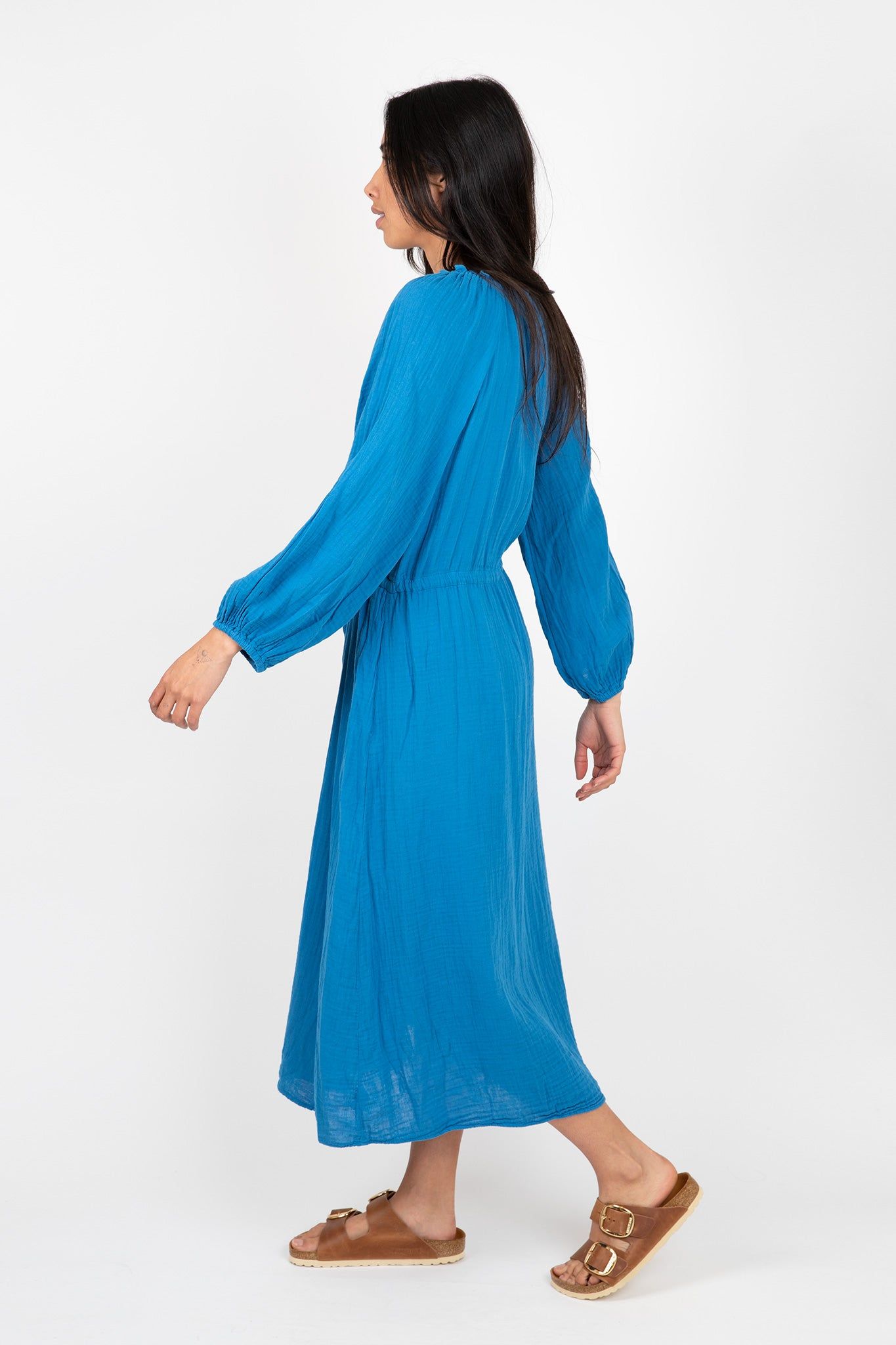 Audrey Cotton Gauze Dress sold by Hills Dry Goods product image thumbnail 4