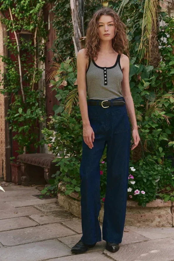 The Henley Slim Tank sold by Hills Dry Goods product image thumbnail 3