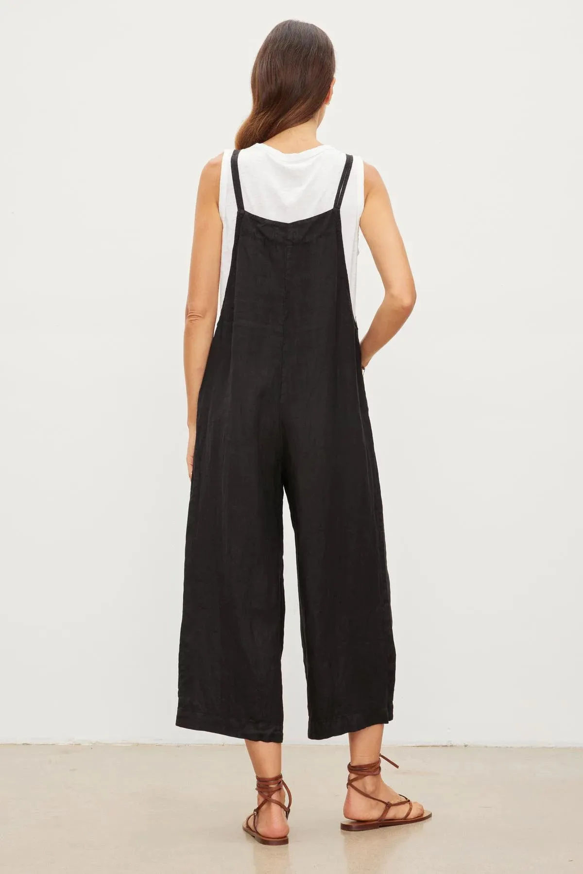 Isabel Linen Overalls sold by Hills Dry Goods product image thumbnail 5