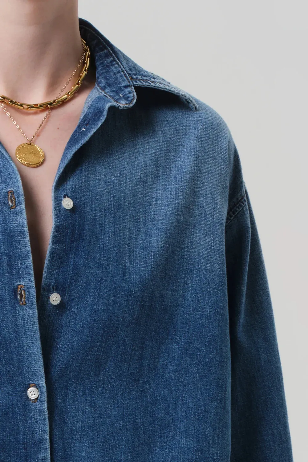 Ana Cropped Shirt sold by Hills Dry Goods product image thumbnail 3