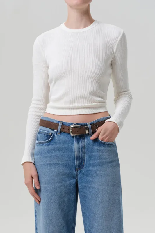 Pilar Crewneck sold by Hills Dry Goods