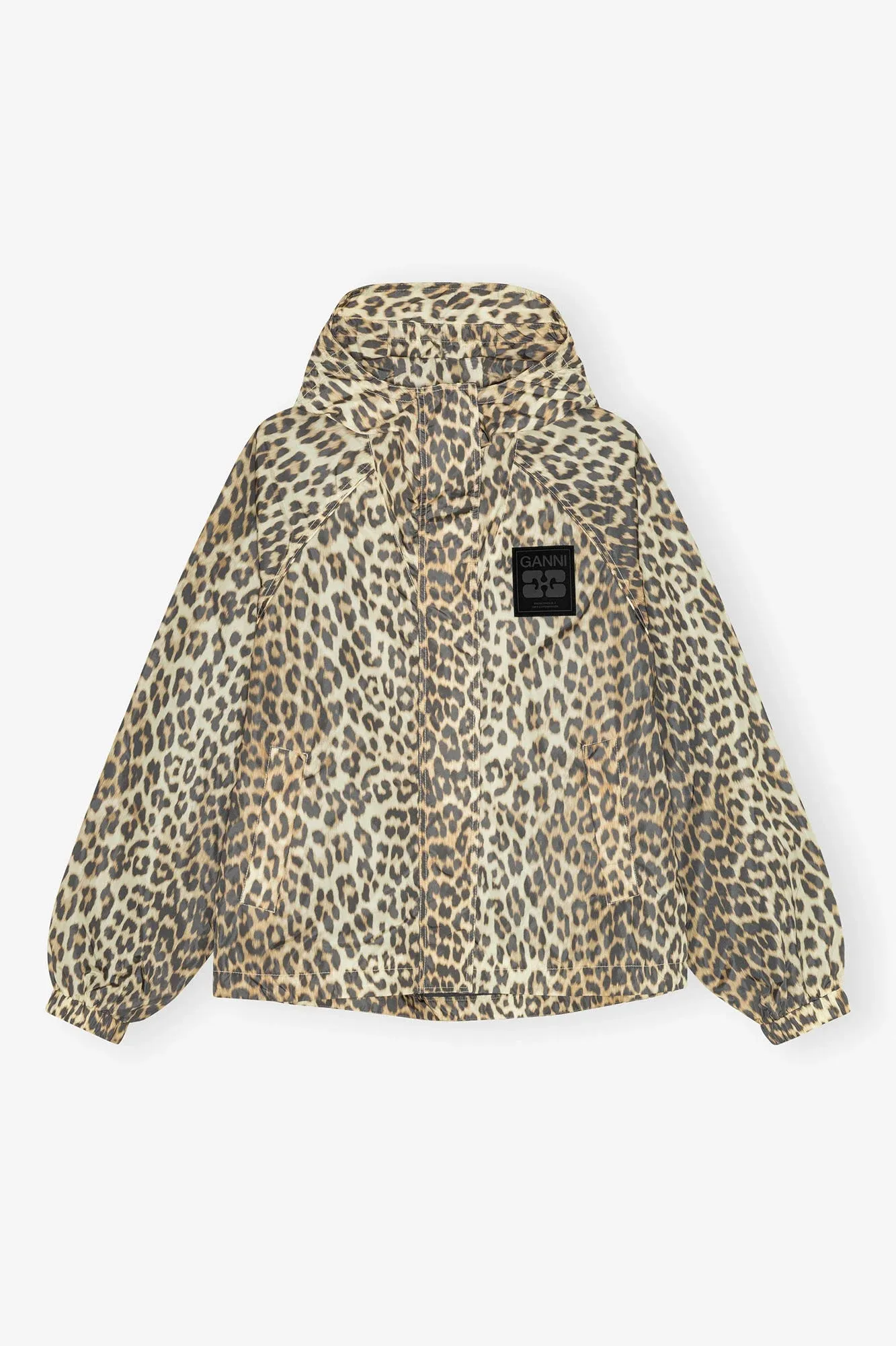 Leopard Print Nylon Jacket sold by Hills Dry Goods product image thumbnail 5