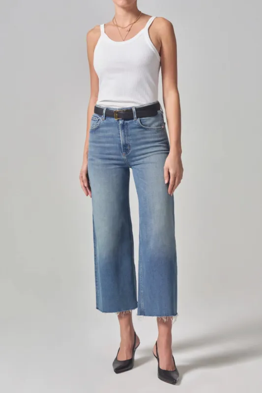Lyra Crop Wide Leg made by Hills Dry Goods