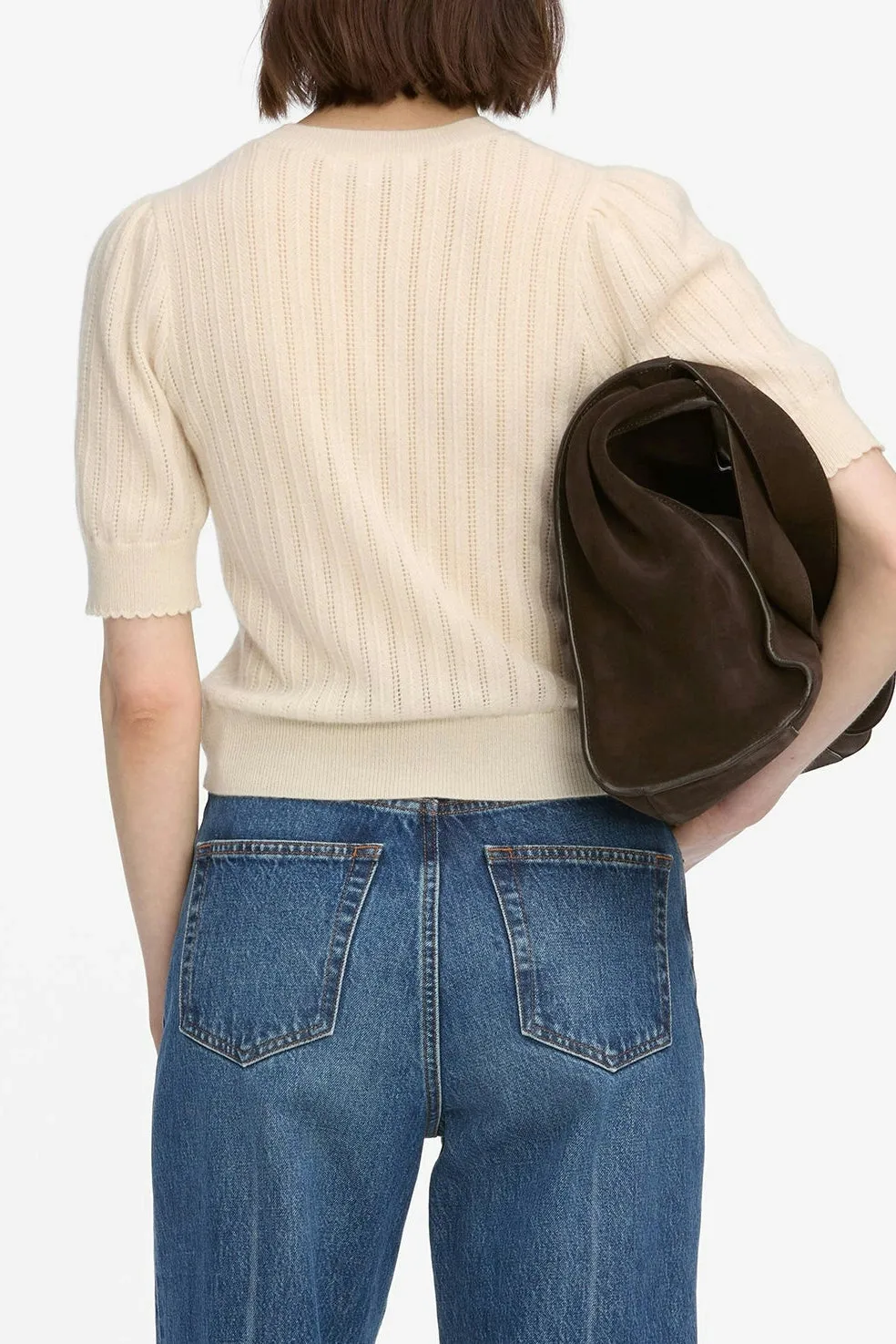 The Ladder Pointelle Sweater sold by Hills Dry Goods product image thumbnail 3