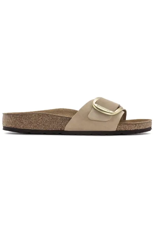 Madrid Big Buckle Nubuck Leather sold by Hills Dry Goods