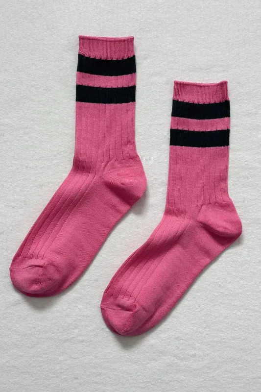 Her Varsity Socks sold by Hills Dry Goods
